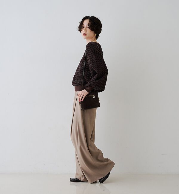 Rouge vif「HORSE柄ジャガードニットプルオーバー【予約】」|ニット・セーター|