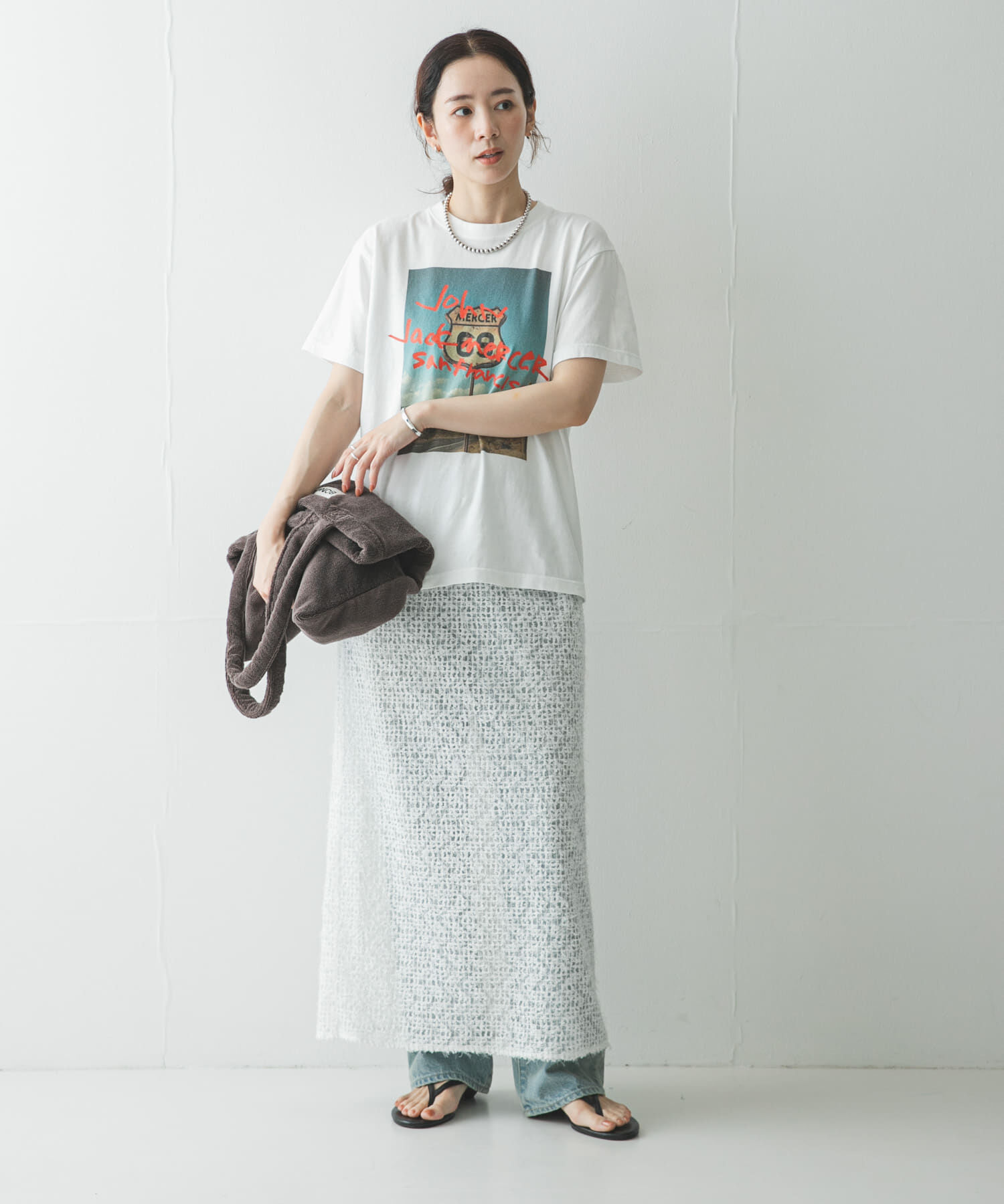URBAN RESEARCH「シアージャガードストレートスカート」|スカート|