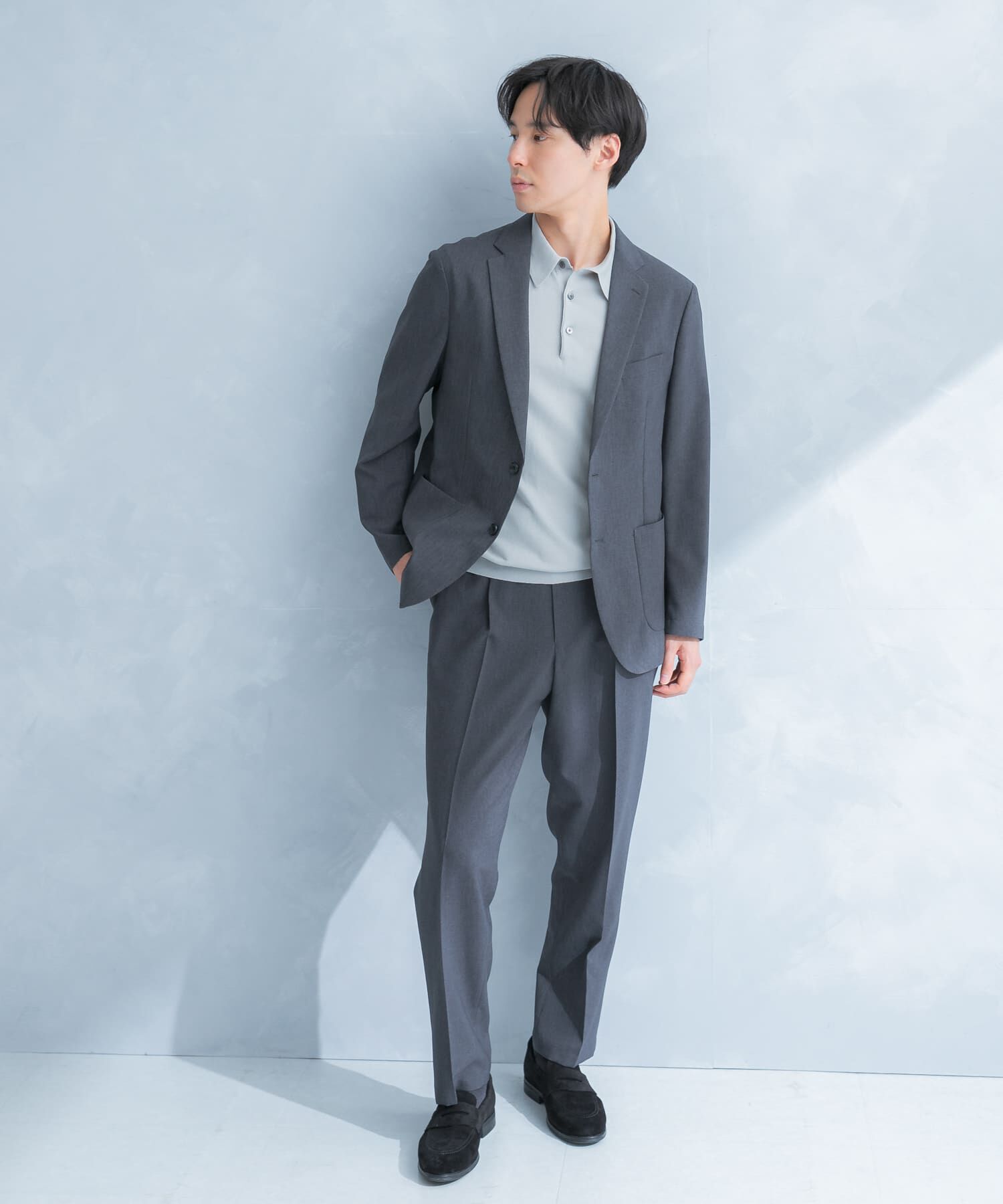 URBAN RESEARCH DOORS「LIFE STYLE TAILOR　リネンライクコンフォータブルジャケット」|その他|