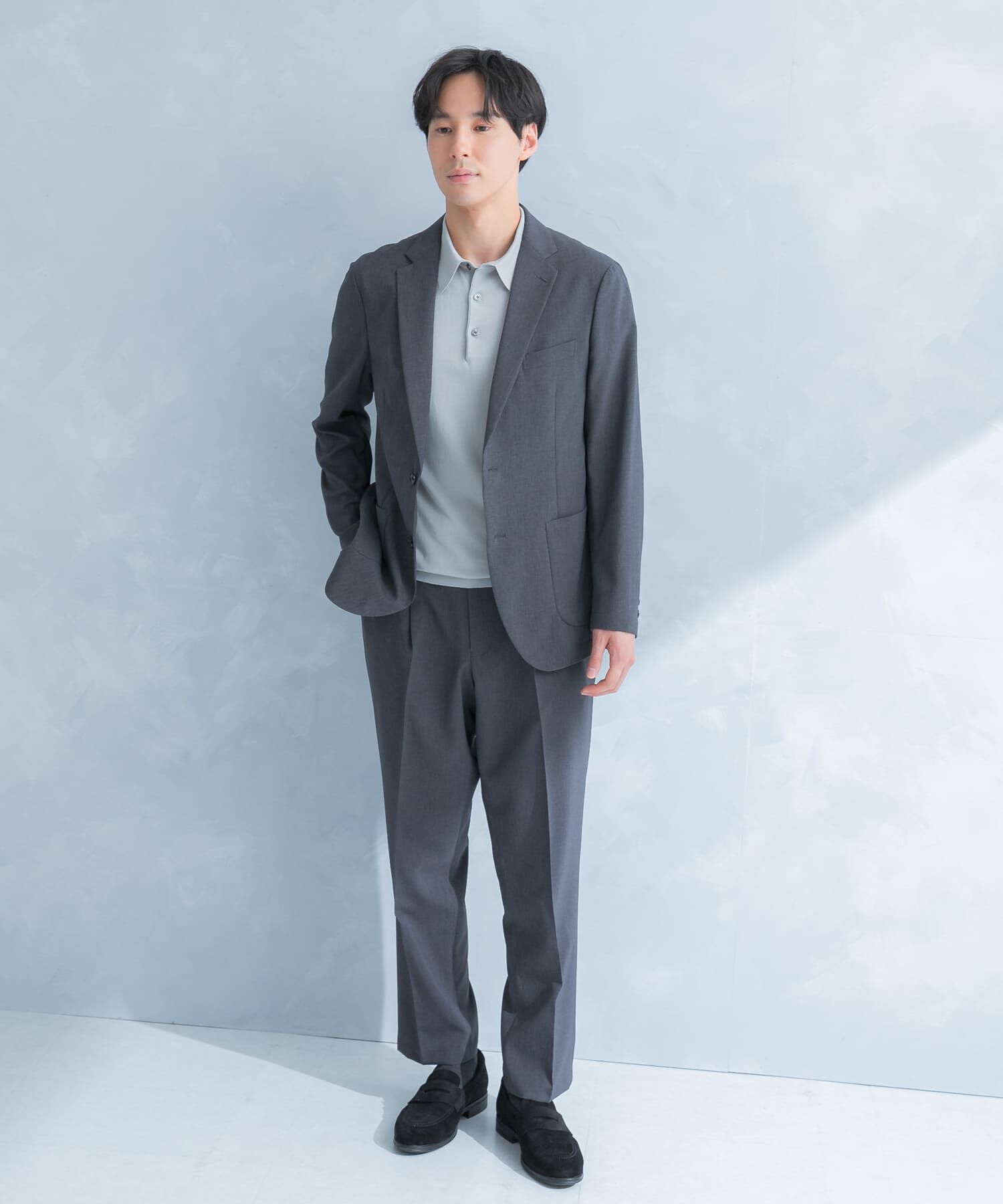 URBAN RESEARCH DOORS「LIFE STYLE TAILOR　リネンライクコンフォータブルジャケット」|その他|