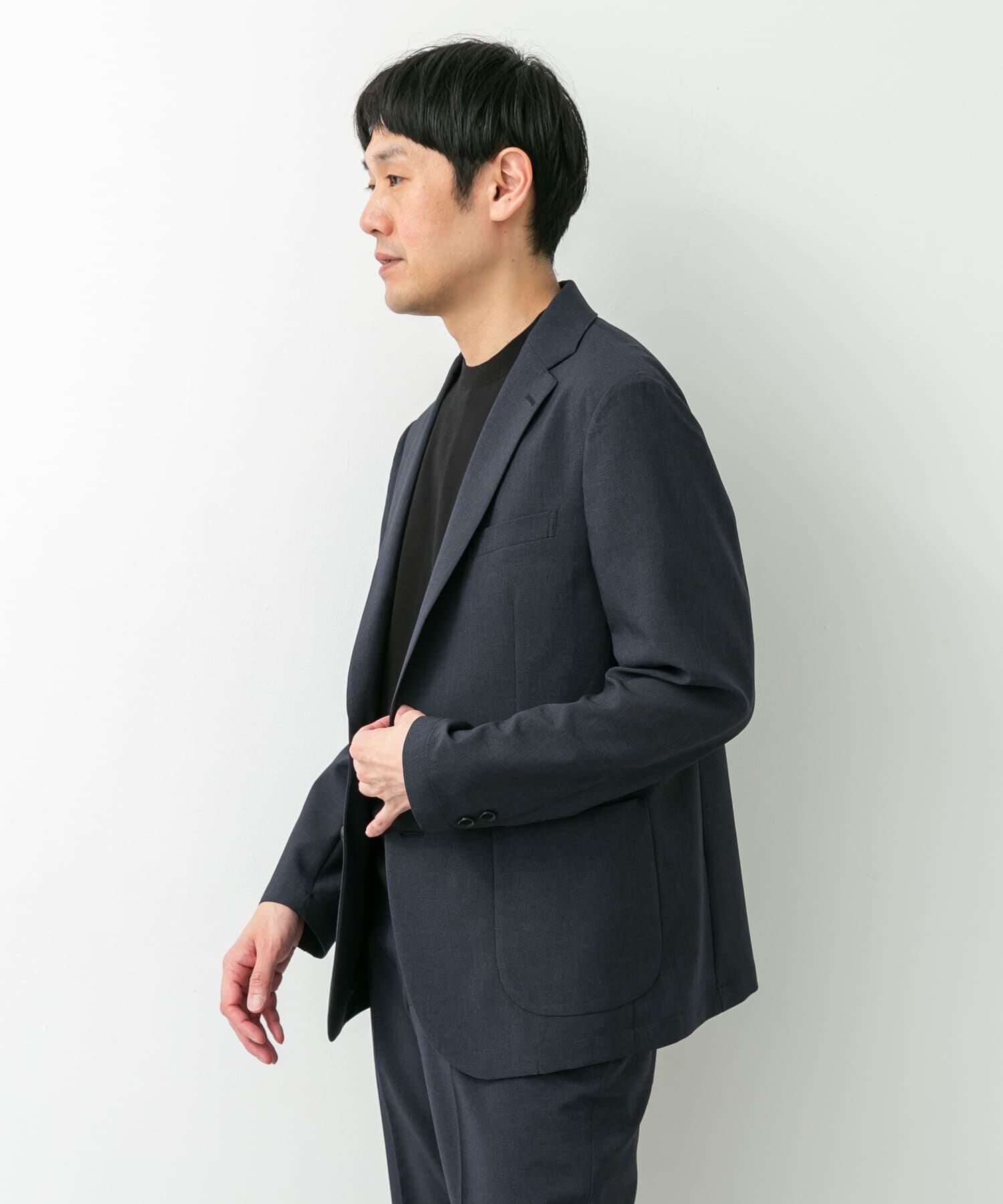 URBAN RESEARCH DOORS「LIFE STYLE TAILOR　リネンライクコンフォータブルジャケット」|その他|