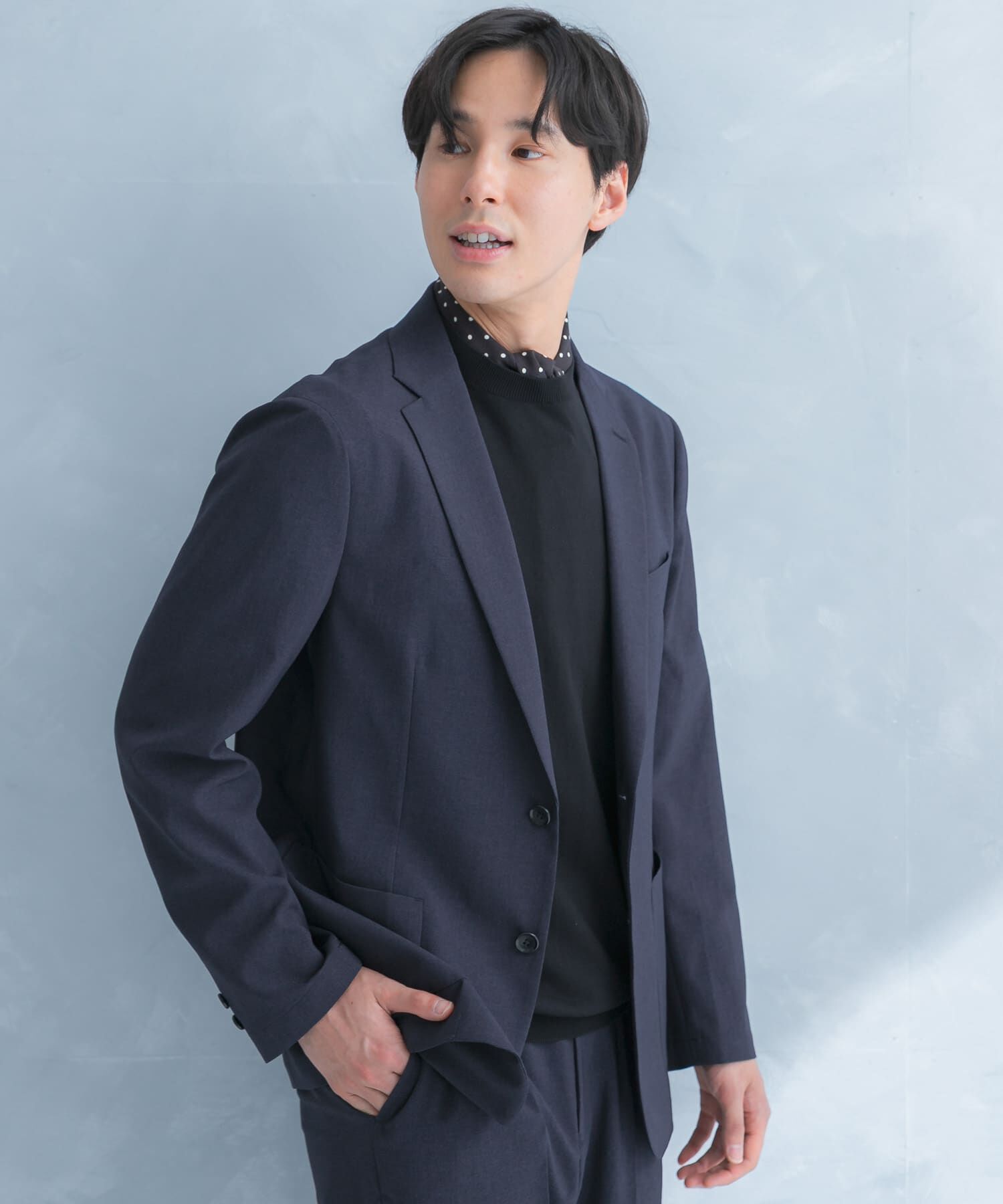 URBAN RESEARCH DOORS「LIFE STYLE TAILOR　リネンライクコンフォータブルジャケット」|その他|
