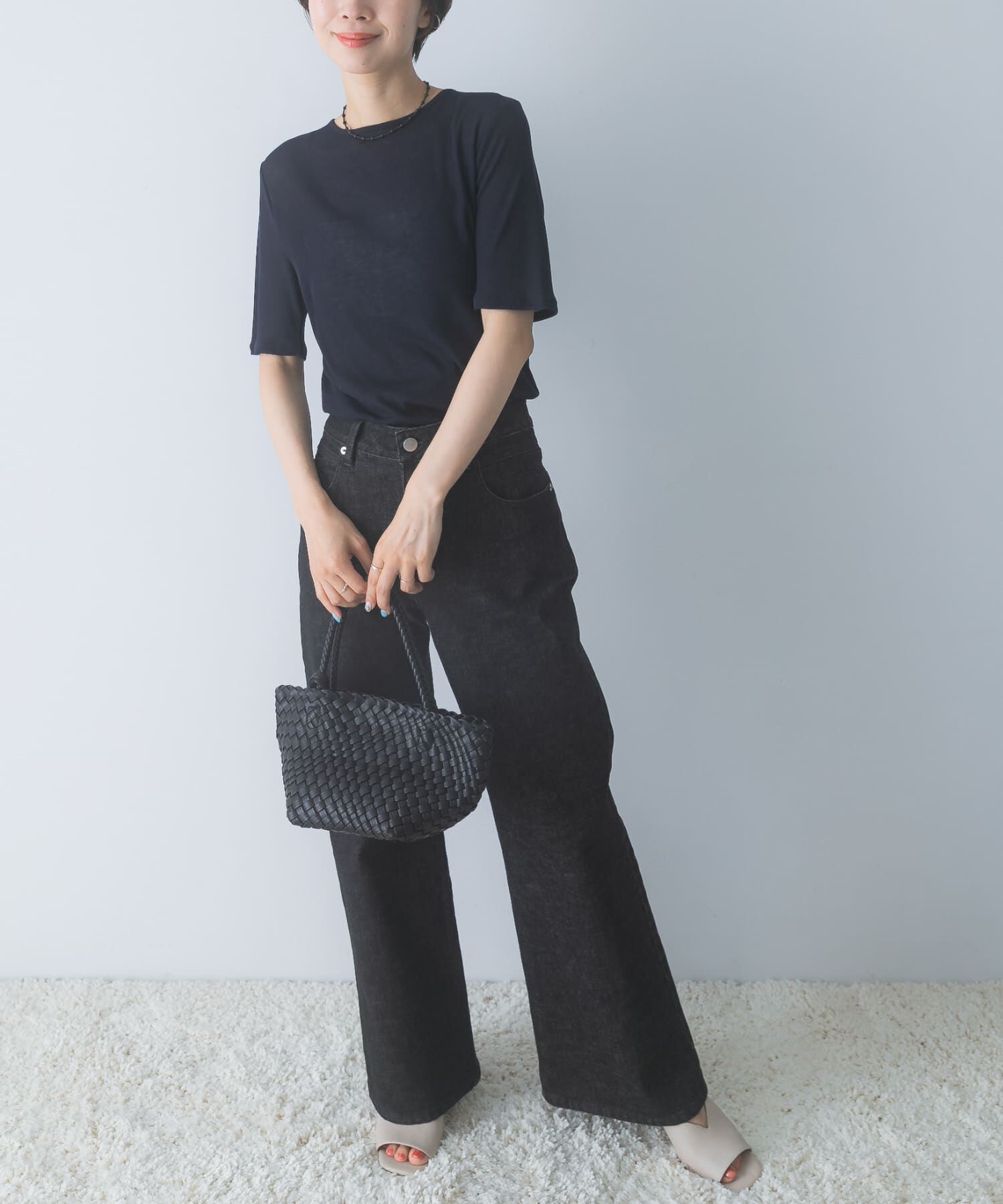 URBAN RESEARCH ROSSO「バックリボンカットソー」|Tシャツ・カットソー|