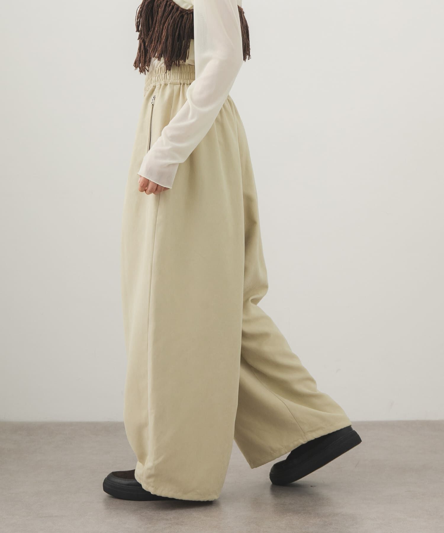  「ZIPポケットワイドパンツ」|その他|