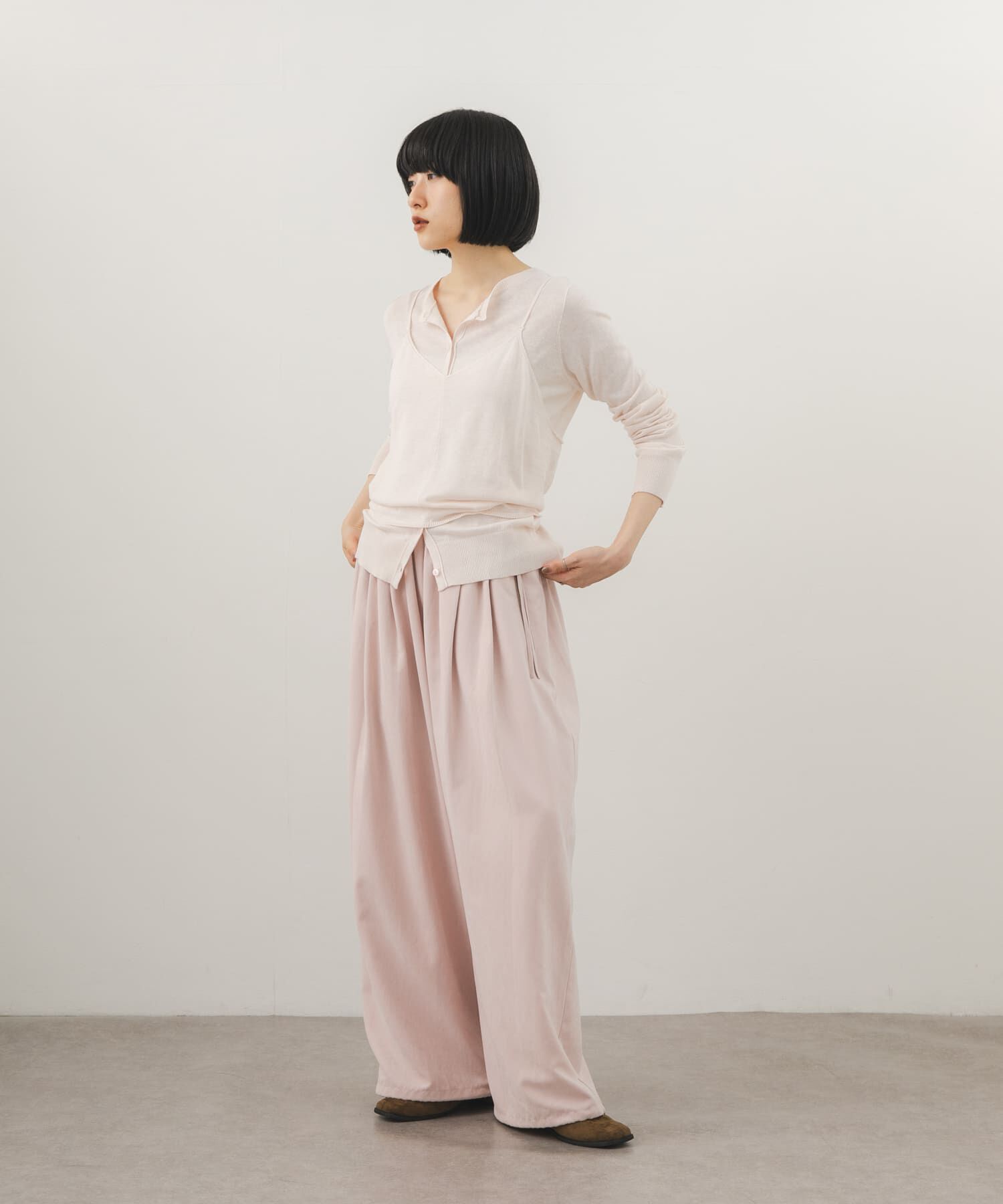  「ZIPポケットワイドパンツ」|その他|