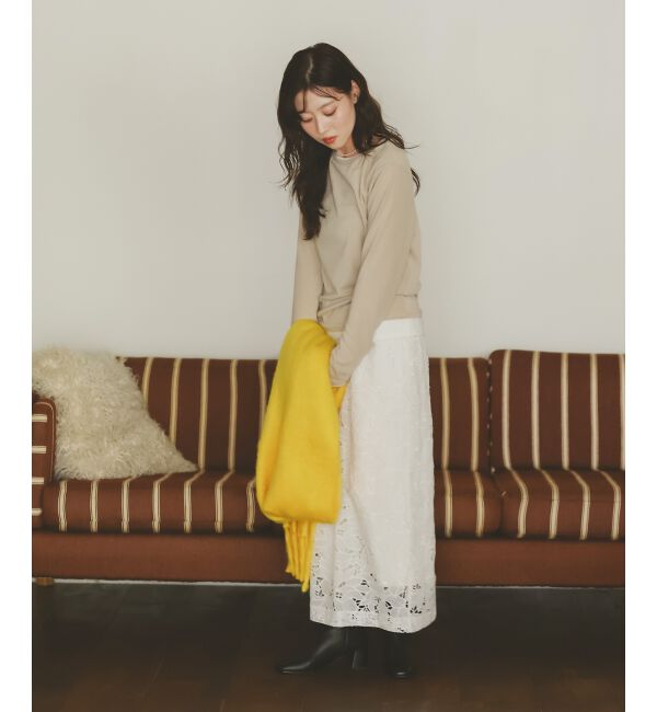  「《WEB限定アイテム》ビッグフリンジストール」|ストール|