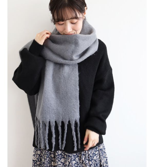 「《WEB限定アイテム》ビッグフリンジストール」|ストール|