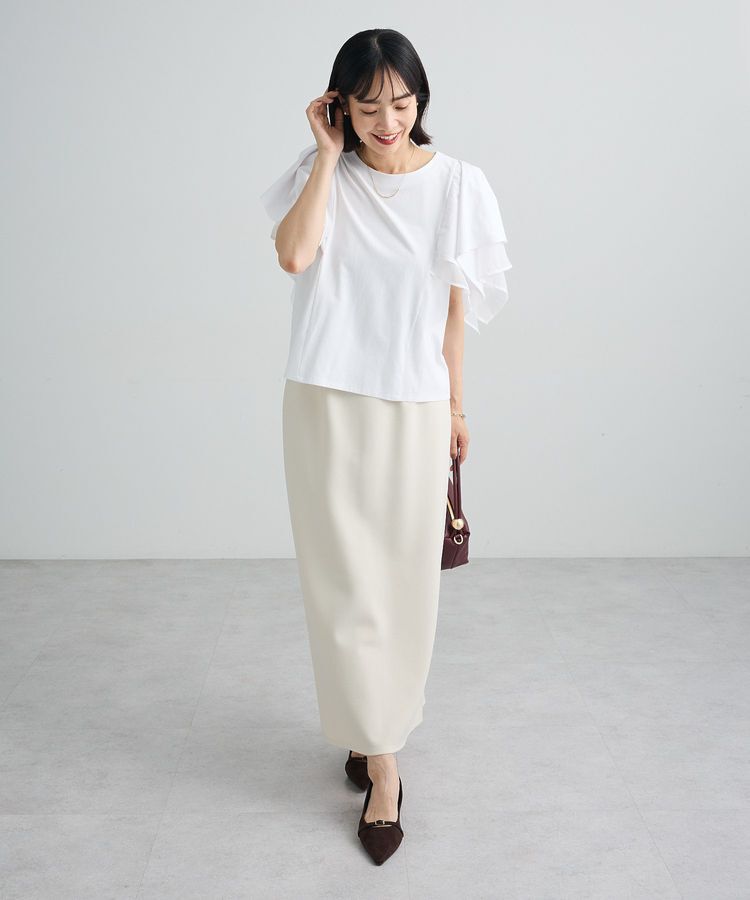 Green Parks「イレギュラースリーブカットプルオーバー」|Tシャツ・カットソー|