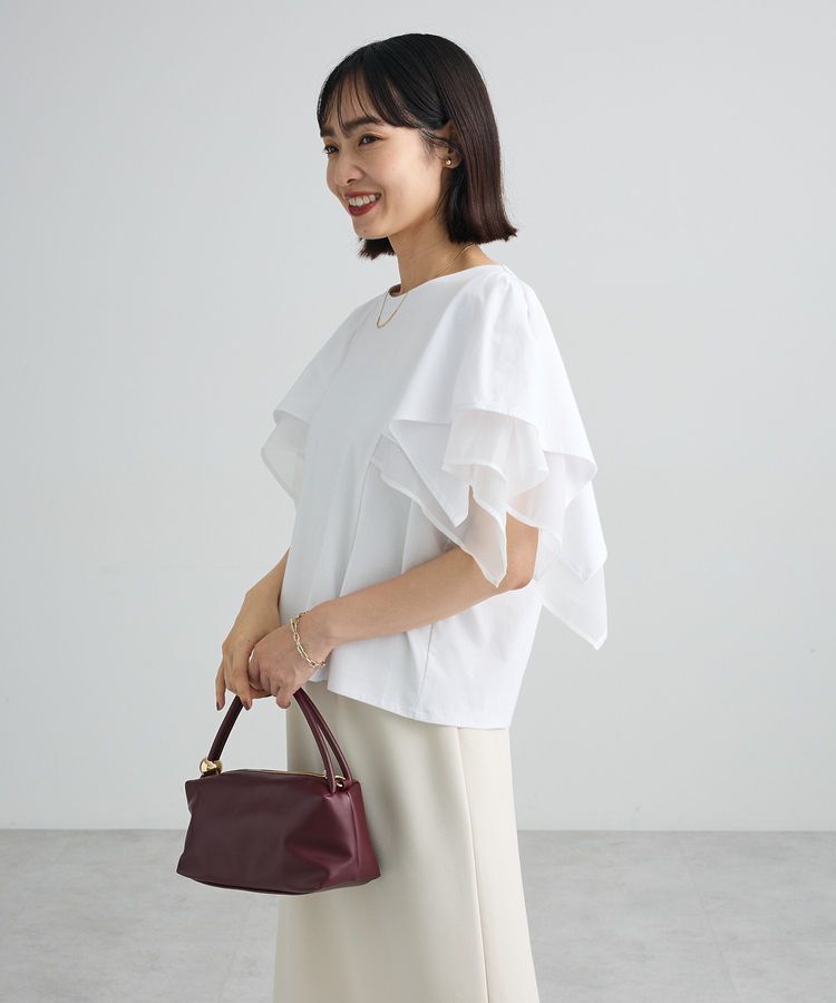 Green Parks「イレギュラースリーブカットプルオーバー」|Tシャツ・カットソー|