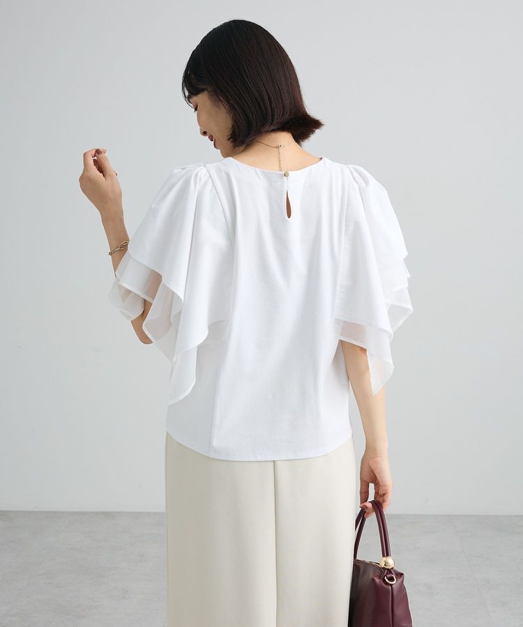 Green Parks「イレギュラースリーブカットプルオーバー」|Tシャツ・カットソー|