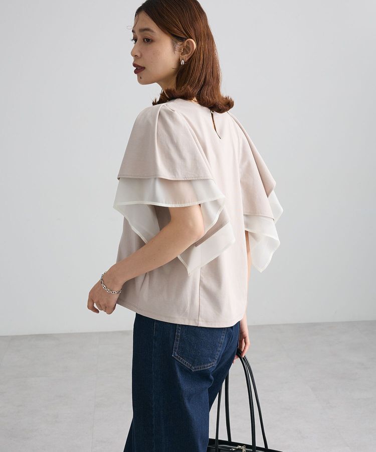 Green Parks「イレギュラースリーブカットプルオーバー」|Tシャツ・カットソー|