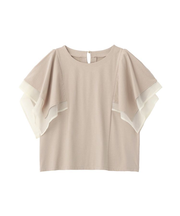 Green Parks「イレギュラースリーブカットプルオーバー」|Tシャツ・カットソー|