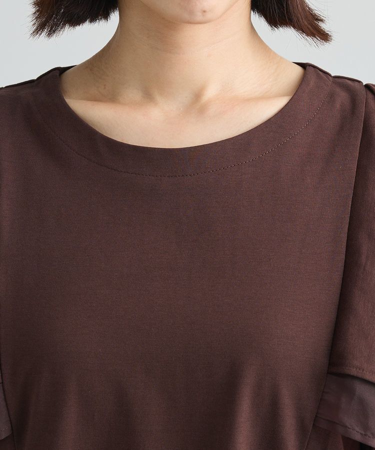 Green Parks「イレギュラースリーブカットプルオーバー」|Tシャツ・カットソー|