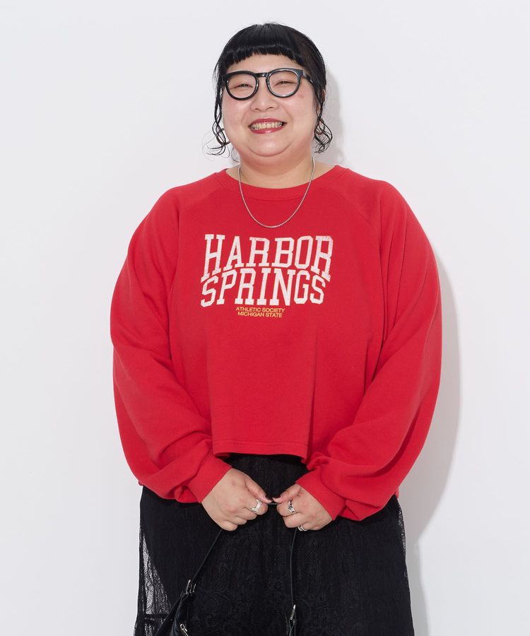 Green Parks「みんながキマるロゴスウェット」|Tシャツ・カットソー|Red