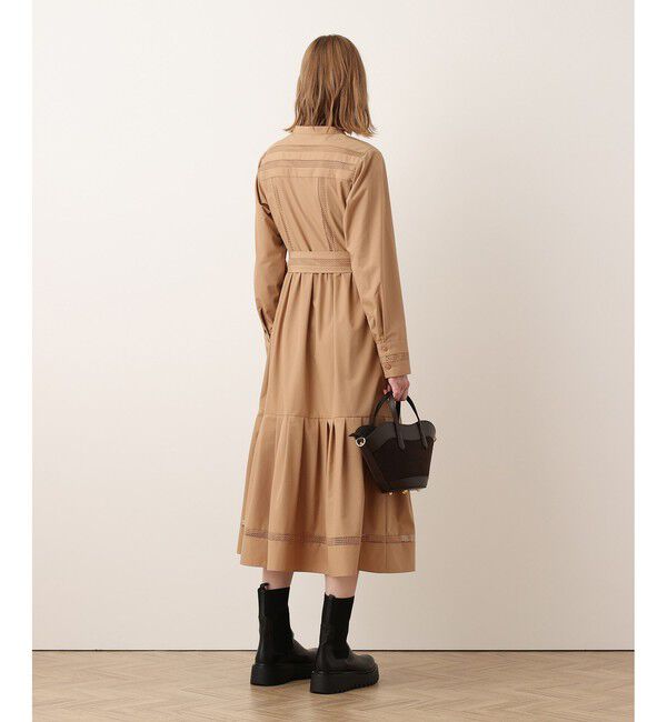 allureville「メッシュストライプワンピース」|ワンピース|