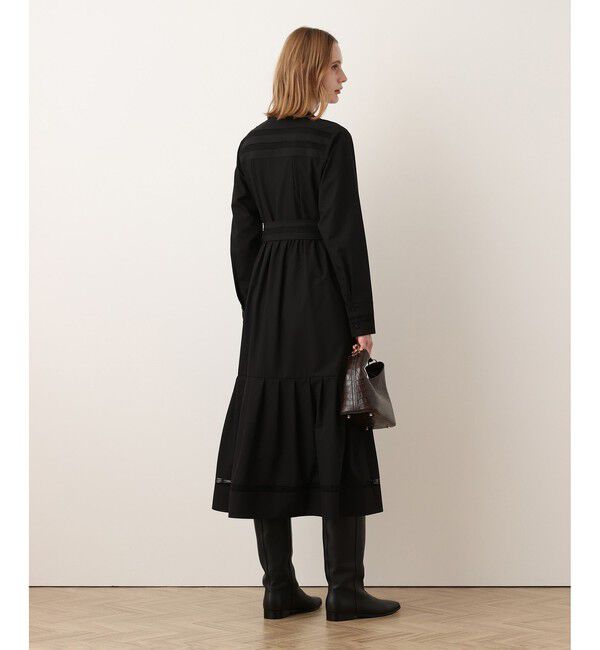 allureville「メッシュストライプワンピース」|ワンピース|