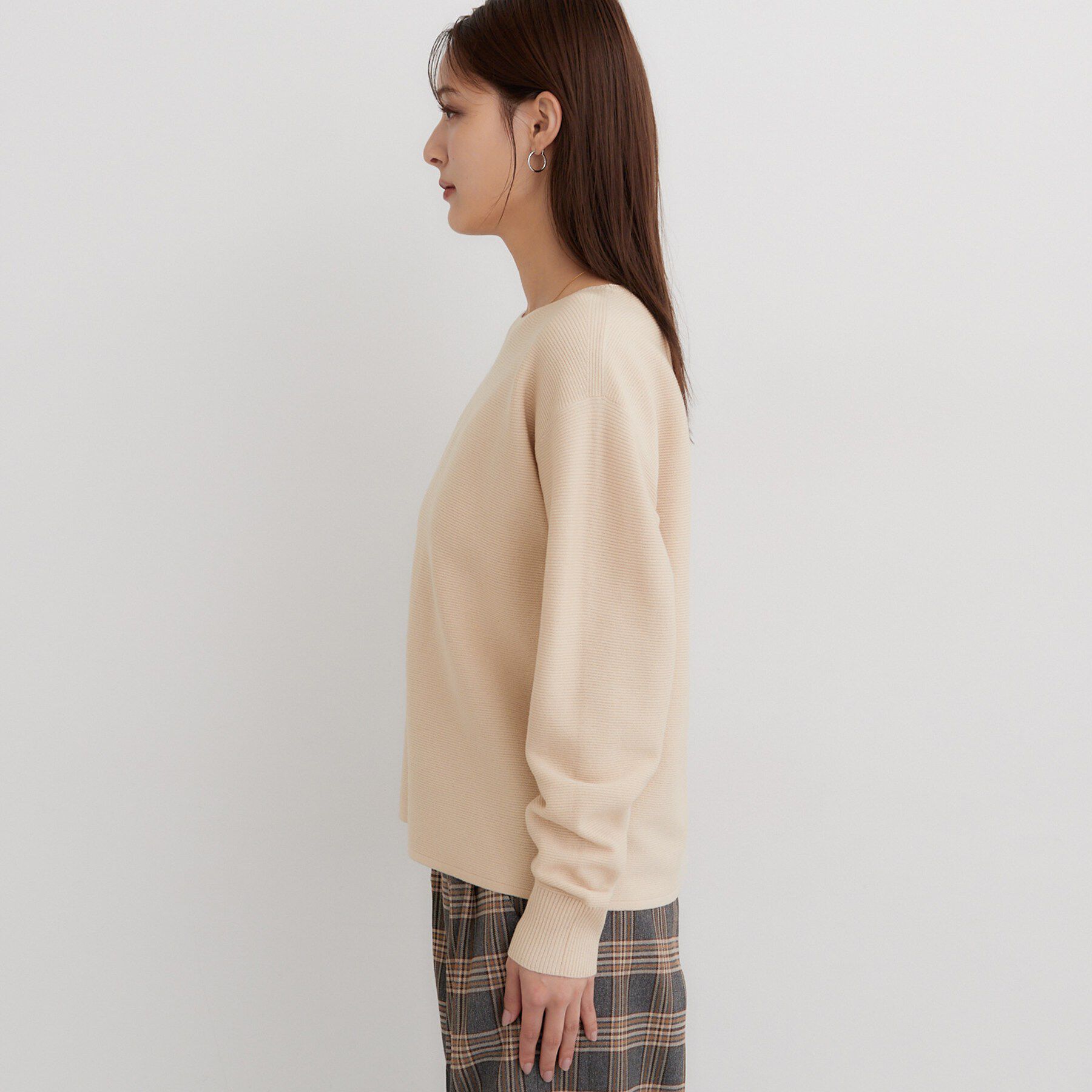 THE SHOP TK「アンチピリングガーターニット」|ニット・セーター|