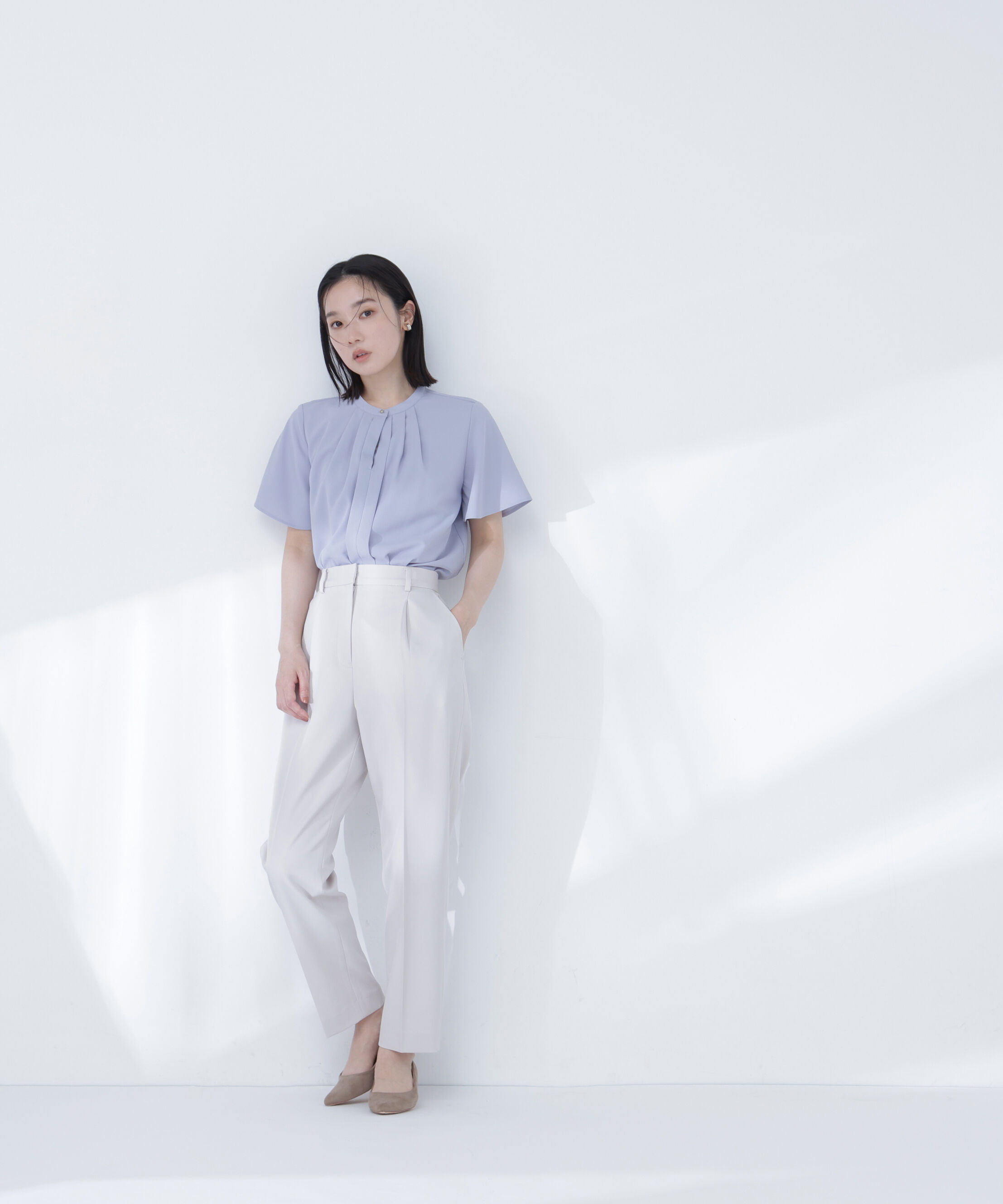  「撥水テーパードパンツ」|その他|