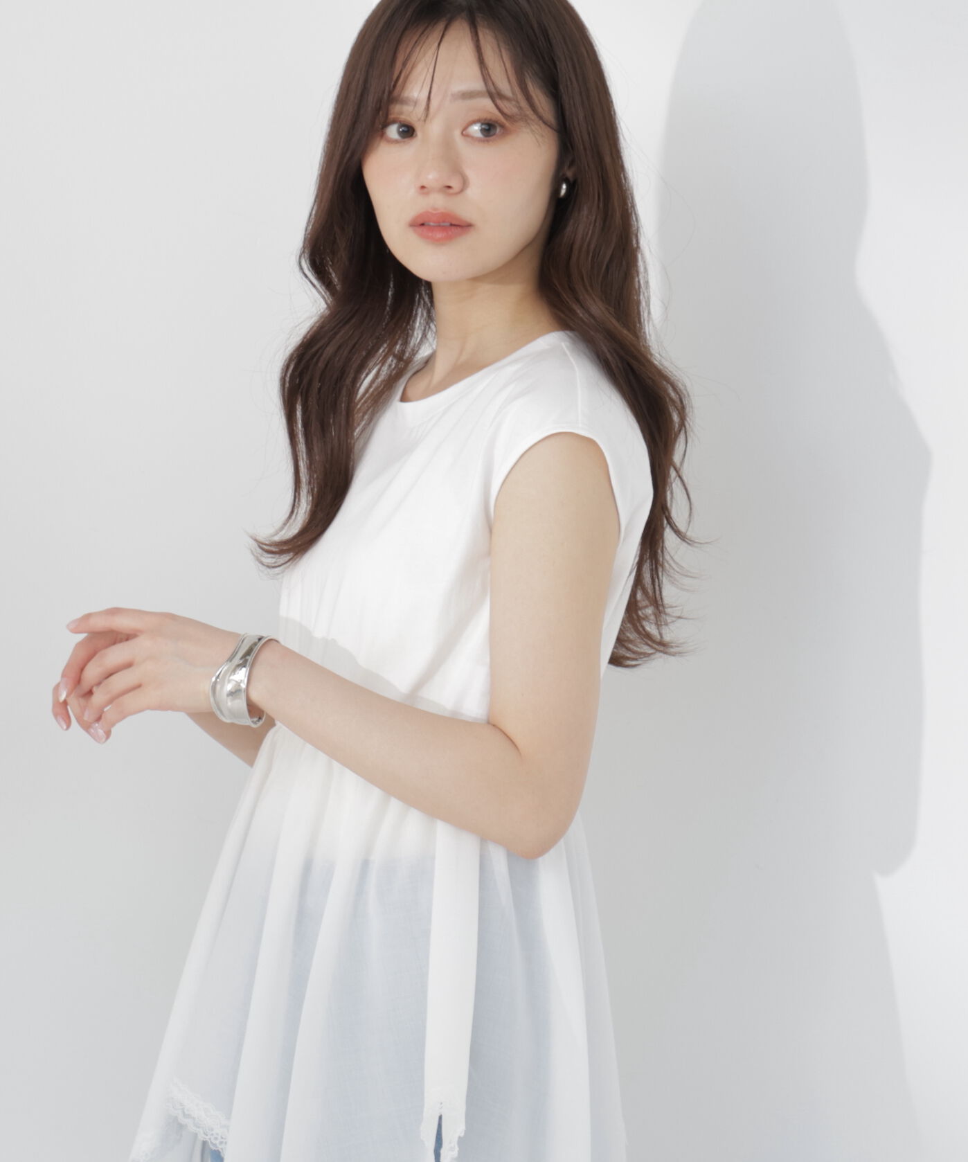 PROPORTION BODY DRESSING「＜EDIT COLOGNE＞ハンカチーフカットトップス」|Tシャツ・カットソー|