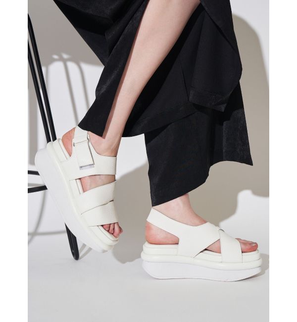 ELENDEEK「ASYME BELT SANDAL」|サンダル|