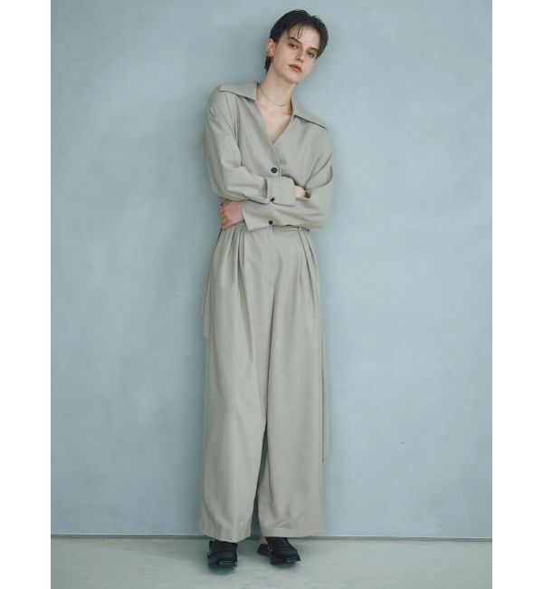 ELENDEEK「【Kaori Iseki&times;ELENDEEK】BACK DRAPE WIDE PT」|その他|