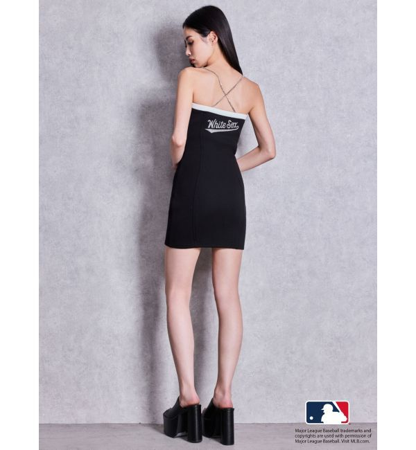GYDA「GYDA［MLB］bijou logoベアワンピース」|ワンピース|