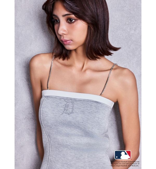 GYDA「GYDA［MLB］bijou logoベアワンピース」|ワンピース|