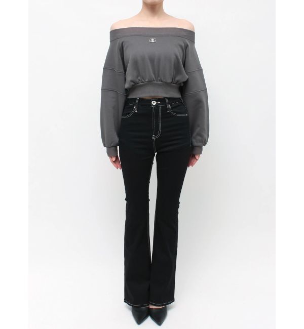 GYDA「Symmetry GYDA short スウェットトップス」|Tシャツ・カットソー|