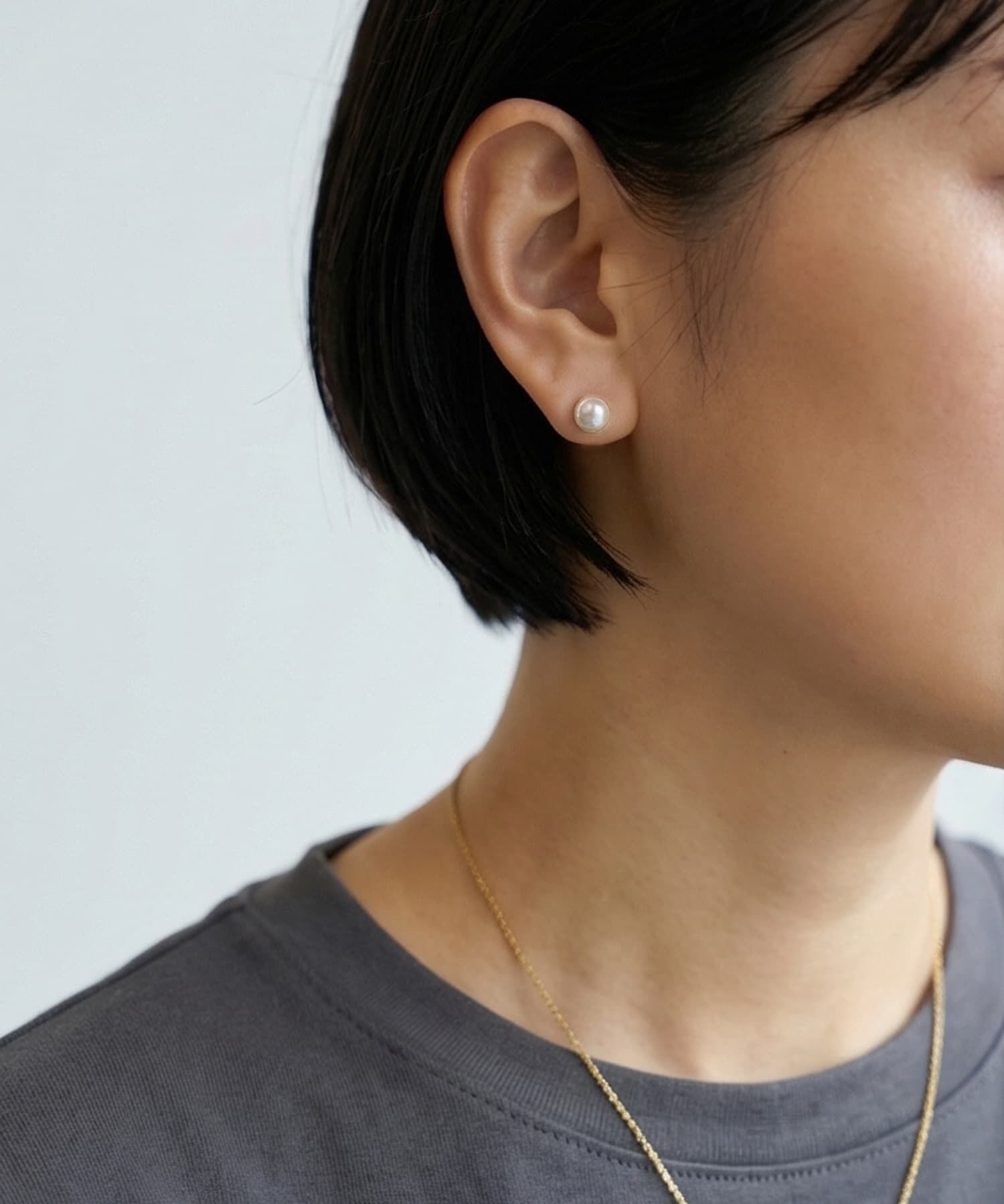 STYLE DELI「【DELI by】パール・クラシックスタッドピアス」|ピアス|
