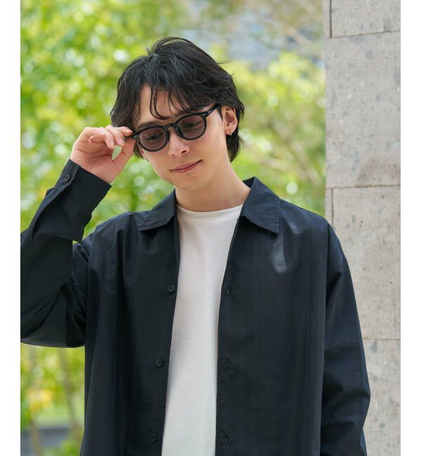 「【WEB限定】SUNCUTGlasses/UV100%CUT ウェリントン型 調光サングラス | 紫外線で色が変わる 紫外線対策」|サングラス|