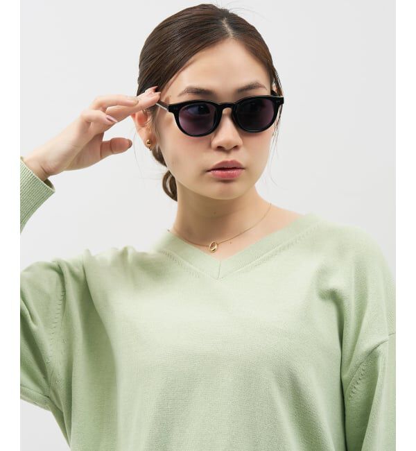  「【WEB限定】SUNCUTGlasses/UV100%CUT ウェリントン型 調光サングラス | 紫外線で色が変わる 紫外線対策」|サングラス|