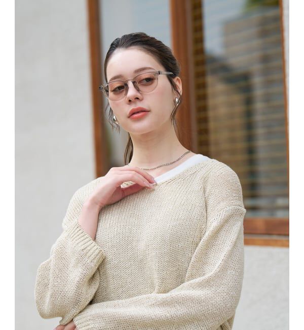 「【WEB限定】SUNCUTGlasses/UV100%CUT ウェリントン型 調光サングラス | 紫外線で色が変わる 紫外線対策」|サングラス|
