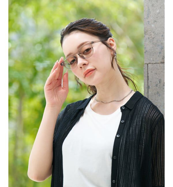  「【WEB限定】SUNCUTGlasses/UV100%CUT ウェリントン型 調光サングラス | 紫外線で色が変わる 紫外線対策」|サングラス|