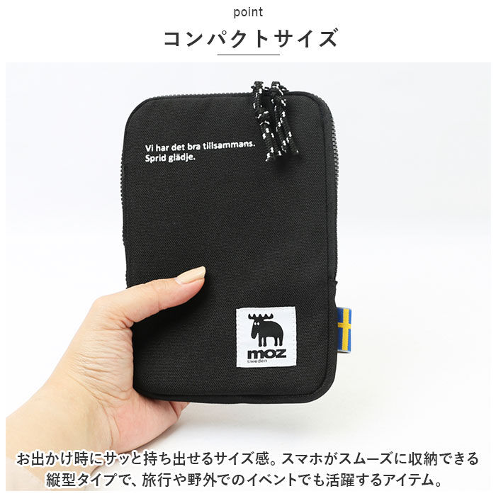BACKYARD FAMILY「moz モズ スマホポーチ 通販 スマホショルダー マルチポーチ ポーチ ショルダーバッグ」|ショルダー・メッセンジャー|