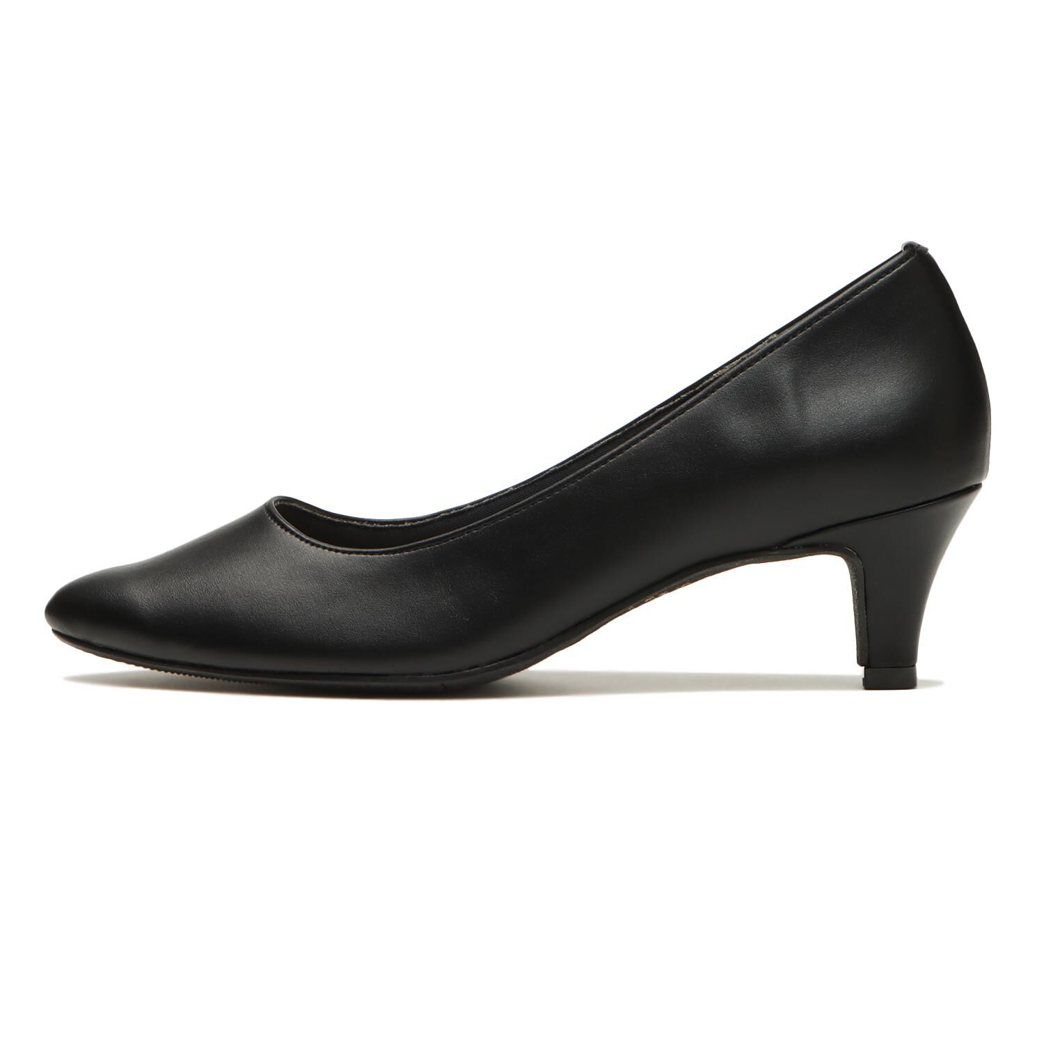 JOLI ENCORE「【JOLI ENCORE(FR)】ALMOND PUMPS  5」|パンプス|ブラック