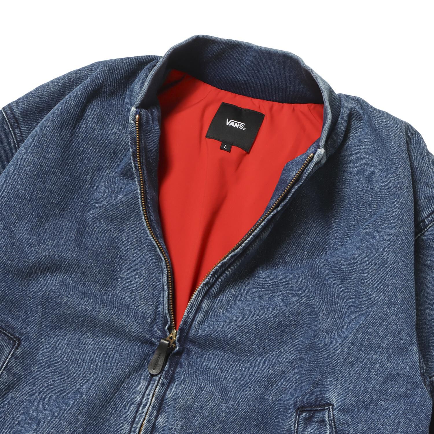 VANS「【VANSｱﾊﾟﾚﾙ(WJ)】M Denim MA-1 Jacket」|ポロシャツ|