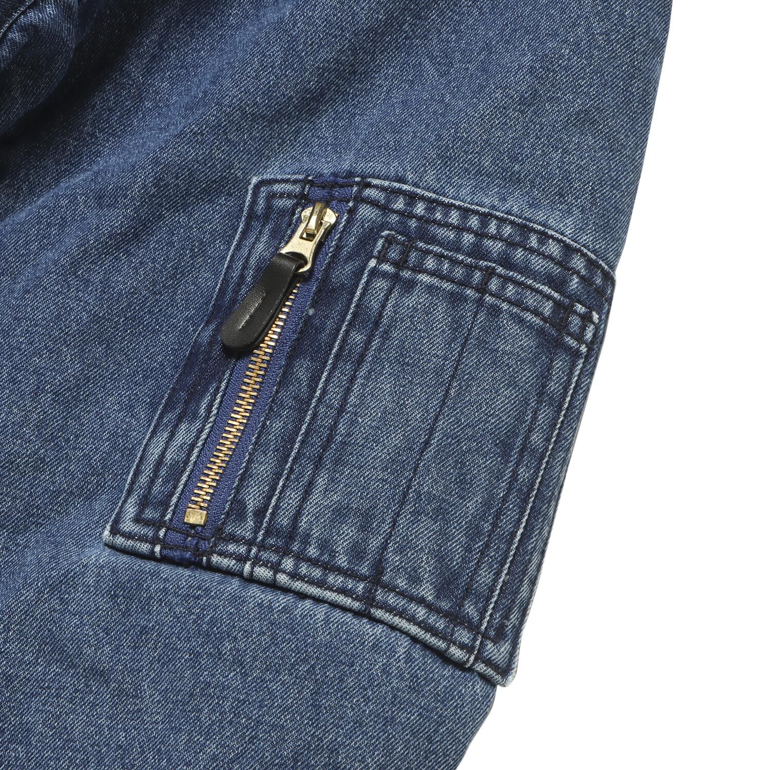 VANS「【VANSｱﾊﾟﾚﾙ(WJ)】M Denim MA-1 Jacket」|ポロシャツ|