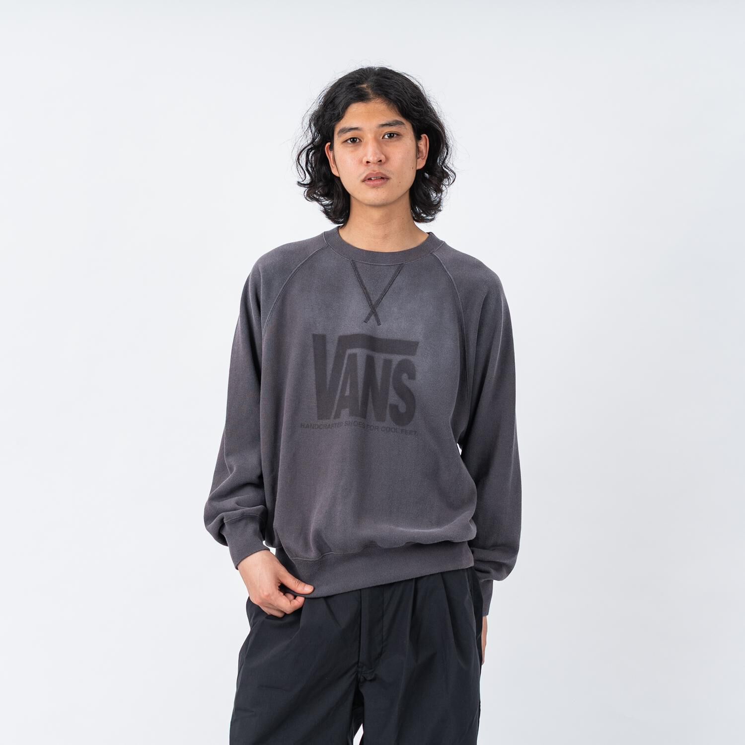VANS「【VANSｱﾊﾟﾚﾙ(WJ)】U Vintage Crew Sweat」|パーカー|