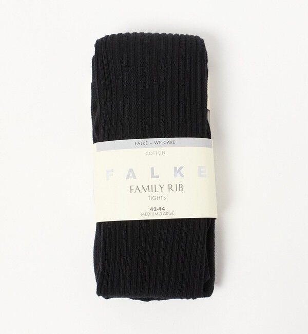 ODETTE E ODILE「＜FALKE＞FamilyRib Tights」|タイツ・ストッキング|BLACK