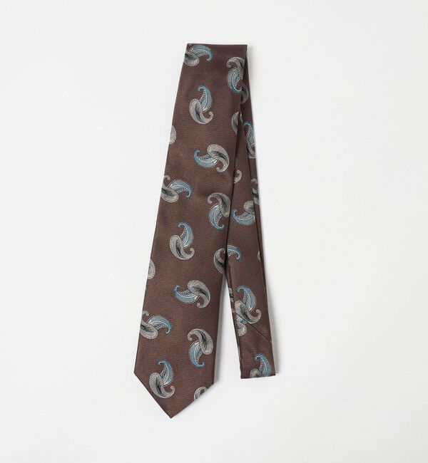 UNITED ARROWS「＜FRANCO BASSI＞ペイズリー ジャガード ネクタイ」|ネクタイ・蝶ネクタイ|MD.BROWN