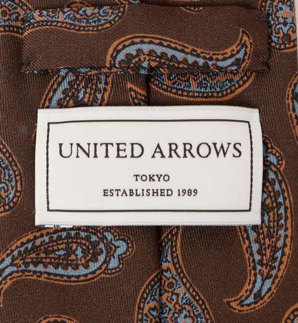 UNITED ARROWS「ペイズリープリント ネクタイ」|ネクタイ・蝶ネクタイ|