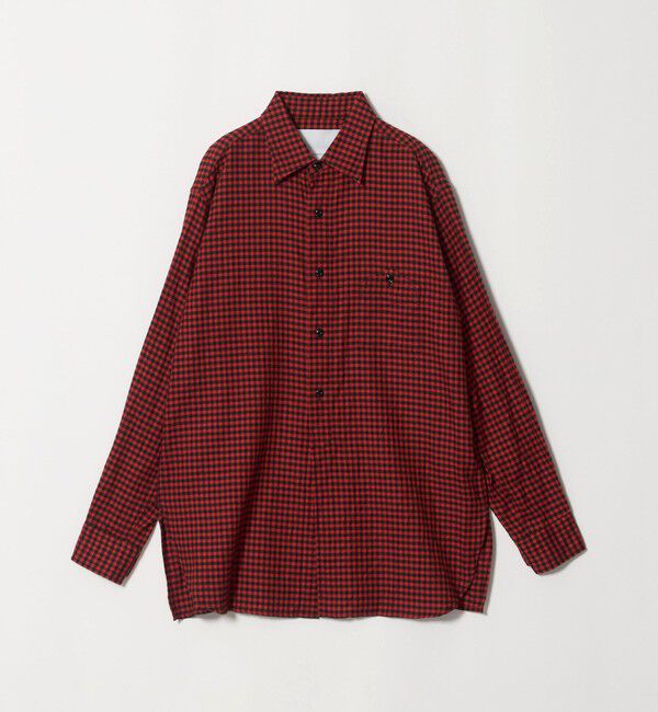 UNITED ARROWS「＜TICCA＞チェック ネルシャツ」|シャツ・ブラウス|RED