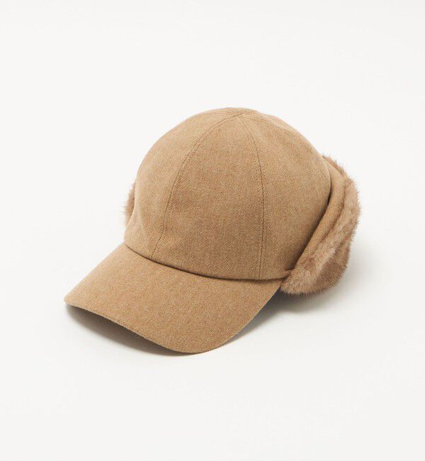 UNITED ARROWS「トラッパー キャップ」|キャップ・キャスケット|BEIGE