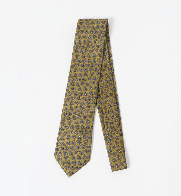 UNITED ARROWS「＜ERRICO FORMICOLA＞ペイズリー プリント ネクタイ」|ネクタイ・蝶ネクタイ|MUSTARD