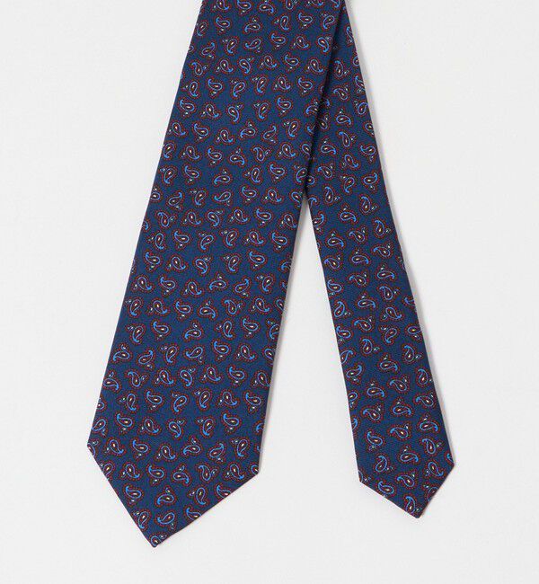 UNITED ARROWS「＜ERRICO FORMICOLA＞ペイズリー プリント ネクタイ」|ネクタイ・蝶ネクタイ|