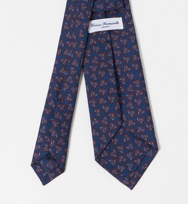 UNITED ARROWS「＜ERRICO FORMICOLA＞ペイズリー プリント ネクタイ」|ネクタイ・蝶ネクタイ|