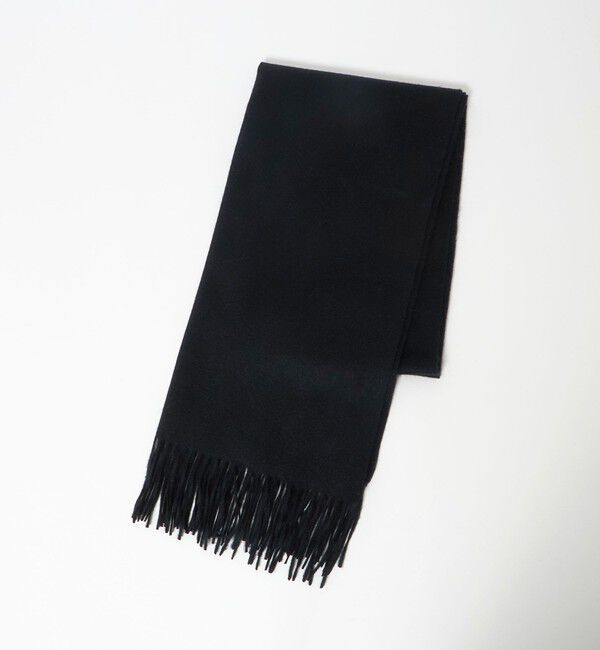 UNITED ARROWS「カシミヤ 無地 ストール」|ストール|BLACK