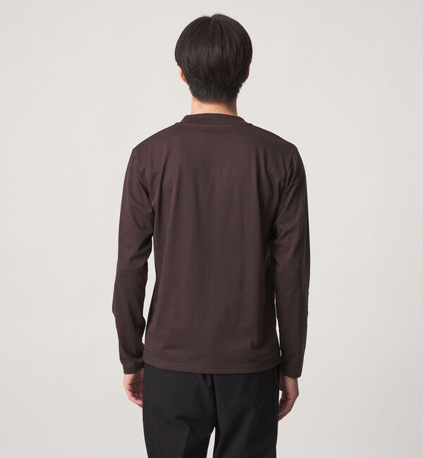 UNITED ARROWS green label relaxing「【WEB限定】JUST fit ジャケイン クルーネック 長袖 Tシャツ -吸水速乾・抗菌-」|Tシャツ・カットソー|