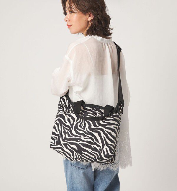 UNITED ARROWS green label relaxing「【別注】＜LeSportsac＞デラックス イージーキャリー トート（ゼブラ）」|ショルダー・メッセンジャー|