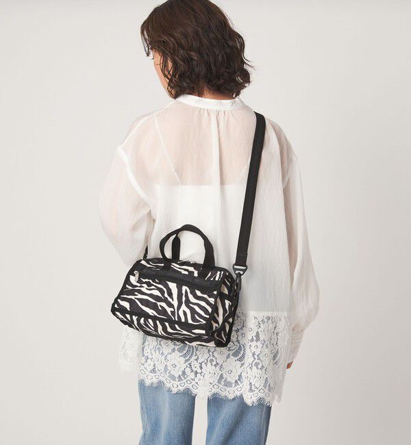 UNITED ARROWS green label relaxing「【別注】＜LeSportsac＞デラックスミニダッフル バッグ（ゼブラ柄）」|ショルダー・メッセンジャー|